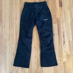 Women’s Zermatt Black Snow Pants Size Small